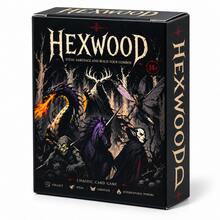 HEXWOOD Kaotiskt kortspel Stjäl Sabotera och bygg dina kombos Mörk fantasy strategikortspel för spelkväll Familjefestspel Varelse-stridssamling Take That Handhantering Snabbt tempo Interaktivt - Kungsblått - Visa 6