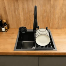 Eatssode Kitchen Sinks - Black - View 12