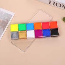 12 Colors Oil Paint, High Saturation, Vibrant Colors, Suitable For DIY Painting, Calligraphy, Christmas, Carnival, Halloween, School Supplies - Painting - View 10