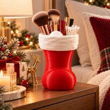 1PC/Christmas Desktop Atmosphere Decoration Ornament Small Christmas Tree Desk Holiday DIY Scene Display Decoration - Multicolor - View 1