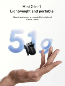 TELESIN Mini Charging Tripod Untuk Pocket 3.4 Tripod Magnetik Fungsi Lengkap dengan Port Type-C, Alas Pembuka Otomatis, Bantalan Silikon Anti-Selip, Dudukan Kamera, Aksesori Vlog - View 11