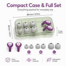 35dB Noise Cancelling Earplugs,Reusable Noise Cancelling Earplugs For Snoring,Side Sleeping And Travel,Soft Silicone,Hearing Protection.Suitable For Concerts,Study,Work,Airplane,6pcs Earplugs,Thanksgiving Decoration,Wedding Accessories,Halloween Decor,Travel Essentials,Sleep Earplugs,Birthday Gift,Christmas Gift - 35dB Sleep Noise Reduction - View 10