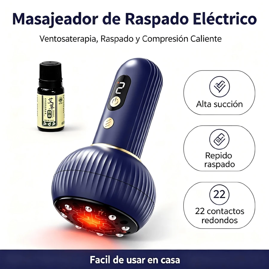 Electric Therapy Devices - Navy Blue - View 1