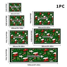 1pc Dish Drying Mat, Coffee Machine Mat, Christmas Series Pattern Dish Drying Mat, Tabletop Protective Placemat, Suitable For Kitchen Dish Drying, Suitable For Holiday Table Decoration, Multi-Purpose Drying Mat, Home Gift, Tabletop Decor - XYLSD-1134 - View 16