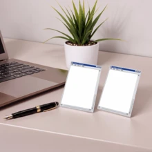 2 Packs Total 100 Sheets Vintage Windows Notepad Sticky Notes, Retro Computer Window Design, Blank Inner Pages, Self-Adhesive Memo Paper, Y2K Programmer Fun Stationery Desktop Decor - 70x100mm - View 3