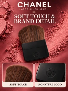 CHANEL 香奈兒大號腮紅刷 1PC/3PCS 可選,4cm*6cm,刷毛柔軟易暈染,便攜款適合日常腮紅上妝 - 大號腮紅刷 - 查看 10