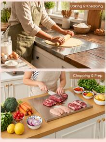 2026 New Kitchen Cutting Board - Kneading And Cutting Board With Non-Slip Pad; Suitable For Meat, Fruit, Vegetables, Bread And Baking - View 6