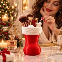 1PC/Christmas Desktop Atmosphere Decoration Ornament Small Christmas Tree Desk Holiday DIY Scene Display Decoration - Multicolor - View 7