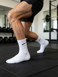 1/5/10/20 Pairs Unisex Mid-Calf Socks, Diagonal Stripe Waist Casual Socks, Suitable For Fitness, Running, Basketball, Badminton Outdoor Sports Socks - Multicolor - View 7