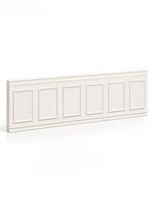 1pc Different Style Mini House Model Wall Accessory, Nordic Leisure Style Miniature Furniture, Made Of Durable Plastic, Can Be Freely Assembled And Connected, Important Material For Making Children's Exclusive Small Castle - Square Panel - View 7