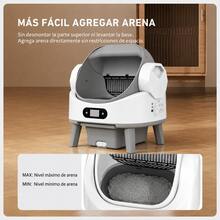 Pet Self Cleaning Litter Boxes - White - View 4