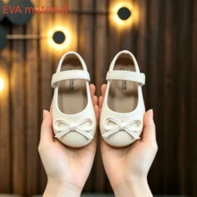 EVA Princess Shoes For Girls, Cute All-Season Casual School Style Shoes, Soft Sole Indoor/Outdoor - White - View 3