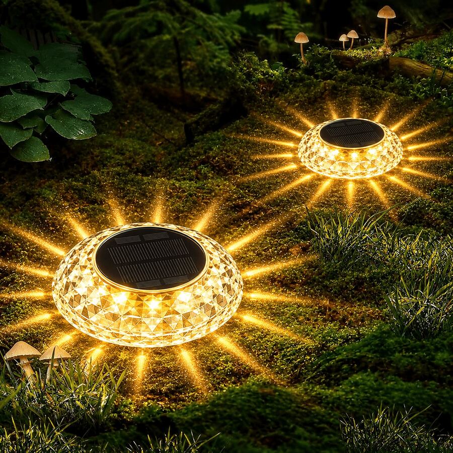 Garden Solar Ball Lights Outdoor Waterproof RGB Color Changing 4.65'' 1 ...