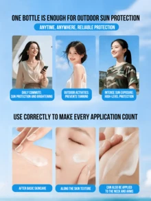 SENKA 清爽不黏膩 UV 水感凝膠，輕盈防曬、妝前底妝、提亮三效合一，SPF 50+/PA++++ 高效防護紫外線與光線，輕盈不黏膩，多功能必備單品 - 80ml - 查看 10