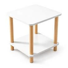 Living Room End Table 40x40x50cm, Compact Display Table For Balcony Patio Bedroom Corner - Multicolor - View 4