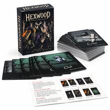 HEXWOOD Kaotiskt kortspel Stjäl Sabotera och bygg dina kombos Mörk fantasy strategikortspel för spelkväll Familjefestspel Varelse-stridssamling Take That Handhantering Snabbt tempo Interaktivt - Kungsblått - Visa 7