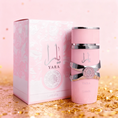Lattafa Yara 100ml Perfume Spray, Women's Eau De Toilette, Women's Cologne, Lasting Fragrance, Arab Cologne Perfume, Elegant Flower Fragrance, Alcohol Base, Formaldehyde Free, EDP, Liquid Perfume, Perfect For Dating, Christmas And New Year Gifts