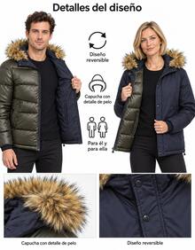 Men Down Coats - Army Green - View 6