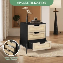 Nightstands - Black - View 4