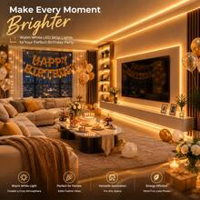 COB LED Tape Light, USB Button Control, Flexible Cuttable, Warm White Cool White, 1-5M Home LED Strip - 501 COB - View 5