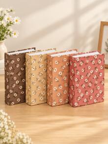200-Page Large Capacity Creative Photo Album, 6-Inch Fabric Surface, Suitable For Family, Fashionable Wedding And Family Photo Memoirs, Living Room And Office Decor, Mother's Day Spring Gift - Multicolor - View 3