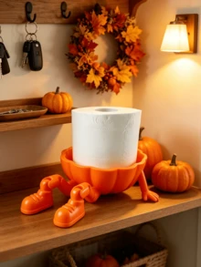 Pumpkin Storage Tray,Dressing Table Ring And Watch Organizer, Multifunctional Dressing Area Jewelry Tray,Small Item Storage And Glasses Storage, Multi-Purpose Desktop Decoration, Suitable For Placing Home Decor, Commemorative Gift, Birthday Gift - Multicolor - View 4