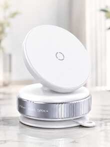 Vacuum Magnetic Car Phone Holder, 360° Rotating Foldable Suction Cup Phone Mount, Adjustable Multi-Angle Magnetic Smartphone Stand With Rotating Locking Vacuum Base, Suitable For Car Dashboard, Office Desk And Smooth Surfaces, Hands-Free Navigation And Viewing - Multicolor - View 14