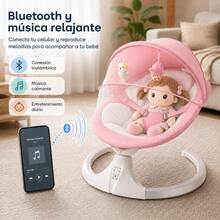 Baby Bouncers, Jumpers & Swings - Pink - View 3