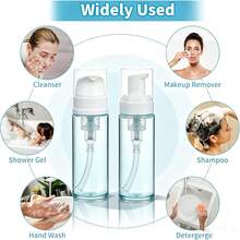 1pc Swab Holder, Makeup Remover Pad Dispenser, Covered Makeup Remover Pad Storage Box, Transparent Cosmetic Organizer, Bathroom Makeup Swab & Pad Holder - Clear - View 3