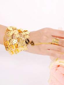 1 buah Aksesoris Perhiasan Tari Perut - Cincin, Gelang, Kalung, Aneka Warna, Untuk Pertunjukan Tari, Pesta, Festival - MultiWarna - View 11