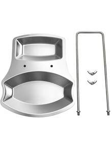 Lawei 2/1 cái giá đỡ nắp nồi và muôi, giá lưu trữ nắp nồi bằng thép không gỉ, phù hợp cho nồi, chảo, muôi - Nhiều màu - Xem 12