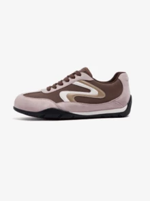 CAMEL CROWN Giày sneaker nữ kiểu Đức mới, đế cao tăng chiều cao, thời trang đa năng - màu nâu - Xem 4