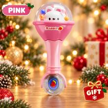 Baby Rattle Early Learning Activity Toy,Shaker Rattle For Newborns, Sensory Development & Fine Motor Skills,Auditory & Visual Stimulation Halloween Christmas Birthday Gift For Toddlers - DL202 - View 11