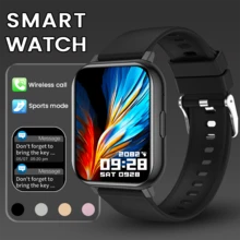 Hot New 1pc Men's & Women's Silicone Strap 1.83" Full Screen Touch Smartwatch, Make/Receive Calls, Pedometer, Calorie, Fitness Tracking, Alarm, Call & Message Notification, Multi-Function Sports Smart Watch, Compatible With Android And IOS - Multicolor - View 9