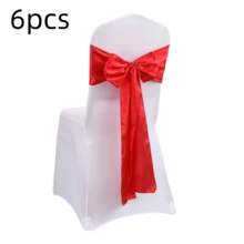 48pcs Multi-Functional Satin Chair Back Waistbands, Bowknot Decorative Bands, Chair Back Decoration And Fixing, Suitable For Birthday, Banquet Hall, Hotel Conference Room, Wedding Party, Hotel, Christmas, And Other Party Scene Decoration - Royal Blue - View 21