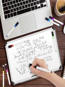 1/3/5/8/12pcs Portable Black Erasable Markers, Dust-Free Erasable Chalkboard Pens, Erasable Signing Pens, Suitable For Students Drawing And Writing, Applicable For Whiteboards, Calendars, Schools, Offices And Back To School Season. Halloween Gifts, Christmas Gifts. - Black - View 7