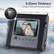 3pcs High Definition Anti-Scratch Tempered Glass Screen Protector Film For Fujifilm Mini Camera, 9H Hardness Enhanced Durability, Ultra Clear Screen Protector, Durable Camera Set/Full Screen Protection/Anti-Scratch/High Sensitivity Touch/Easy Installation - View 7