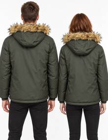 Men Down Coats - Black - View 4