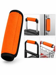 Non-Slip Foldable Luggage Handle Cover, Cart Protective Pad, Anti-Slip Fabric Wrist Pad, Suitable For Shopping Carts, Multi-Functional Freight Trolleys, Folding Hand Trucks, Office Storage Solutions, Sturdy Frame Design, Durable Structure - Multicolor - View 10