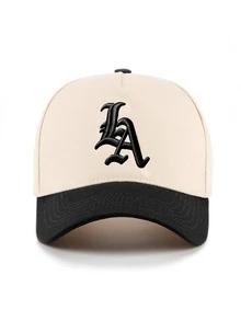 1 buah Topi Baseball "LA" Fashion Pria, Topi Matahari yang Bernapas dan Dapat Diatur, Cocok untuk Aktivitas Luar Ruangan dan Perjalanan - beraneka warna - View 9