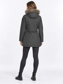 Adidas Winter Hooded Puffer Jacket Women's Black - Black - View 10