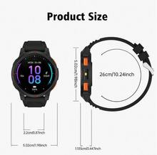 2026 New Smart Watch, Supports Wireless Calling And Music Playback, Features 300mAh Large Capacity Battery, Calculator, Flashlight Function, Multi-Functional Sports Watch, Compatible With Android And IOS Systems, - View 6