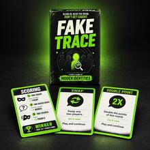 Fake Trace Party Card Game, Hidden Identity Social Deduction Game For 3-8 Players, Fun Interactive Guessing Game For Game Night, Family & Friends Gathering, Gift For Teens Adults Ages 14+, Excellent Halloween And Christmas Gifts. - Multicolor - View 3
