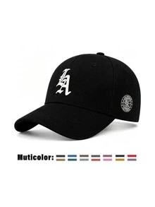 1pc Unisex All-Season Letter Print Baseball Cap, Casual Versatile Retro Baseball Cap, Korean Style Soft Top Sun Hat, Dad Hat, Trucker Hat, Suitable For Daily Wear - Multicolor - View 9