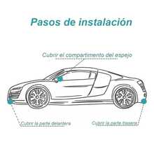 190T Silver Car Cover, Full Coverage For All Models, Waterproof, UV Protection, Heat Resistant, Dustproof, Reflective Silver Appearance For Vehicles - A - View 7