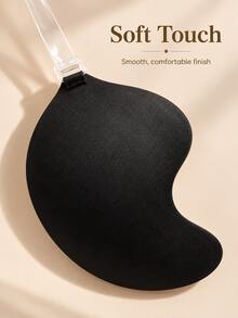 Invisible Push-Up Bra - Strapless Transparent Halter Style, Suitable For Backless Dresses And Wedding Gowns, Recommended To Buy One Size Larger Than Usual - Black - View 5