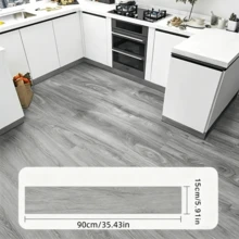 5pcs 15x91cm Long PVC Floor Stickers, Self-Adhesive Floor/Wall Decor Stickers, Premium Quality, Suitable For Living Room, Bedroom, Study, Office - Multicolor - View 16