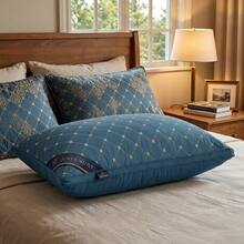 Bed Pillows - Blue - View 5