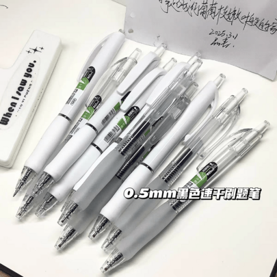 23pcs Large Capacity Neutral Pen Set, Black Ink, Comfortable Grip Quick Drying, 0.5mm Fine Tip, Large Capacity Ballpoint Pen, Smooth Writing, Perfect For Note-Taking And Writing, Ideal Office And School Supplies, Birthday, Christmas, Halloween, Valentine's Day, New Year, Friend Gifts And Easter Gifts!