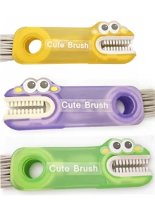 3-In-1 Cup Lid Cleaning Brush Set, Multi-Function Water Bottle Cleaning Brush, Portable Travel Bottle Cleaning Brush, Designed For Cleaning Narrow Spaces And Crevices In Home Kitchen, Kitchen Gadget, Holiday Gift - Multicolor - View 10